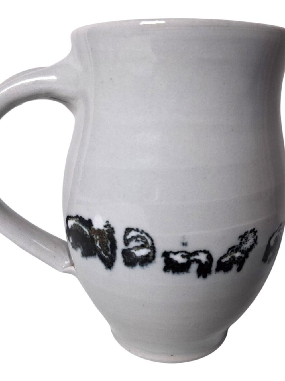Studio Art Pottery Coffee Mug Skunk Family Animal Skunks Ceramic Cup 12oz